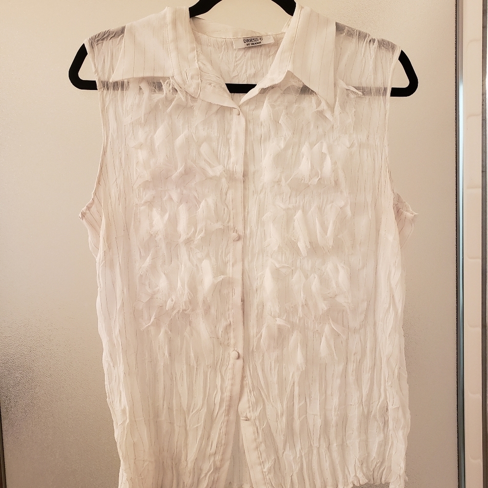 Dress-U by Sharon Sleeveless Blouse